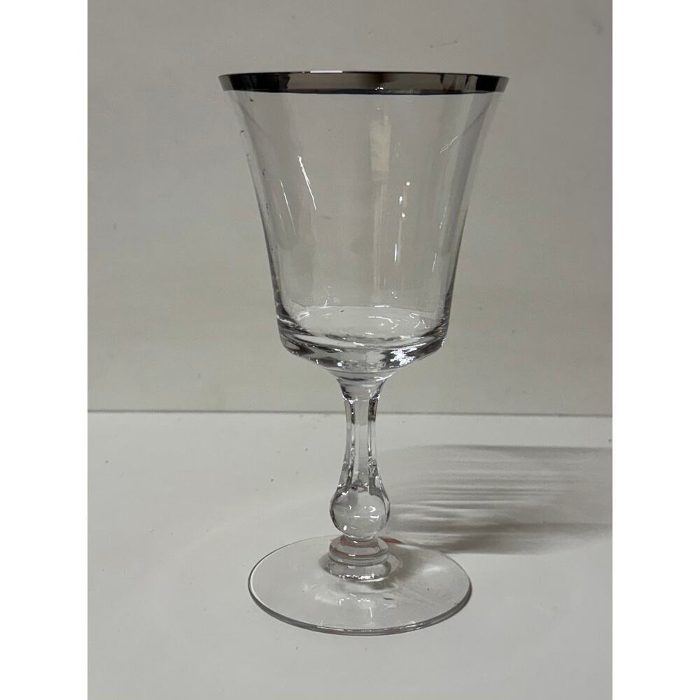 NEW Sheffield by Fostoria Water Goblet - Elegant Crystal Glass.
